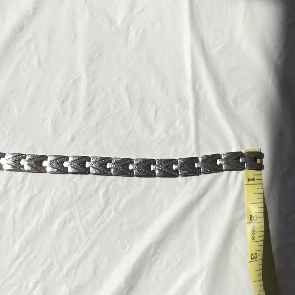 Mens Stainless Steel 9” Bracelet